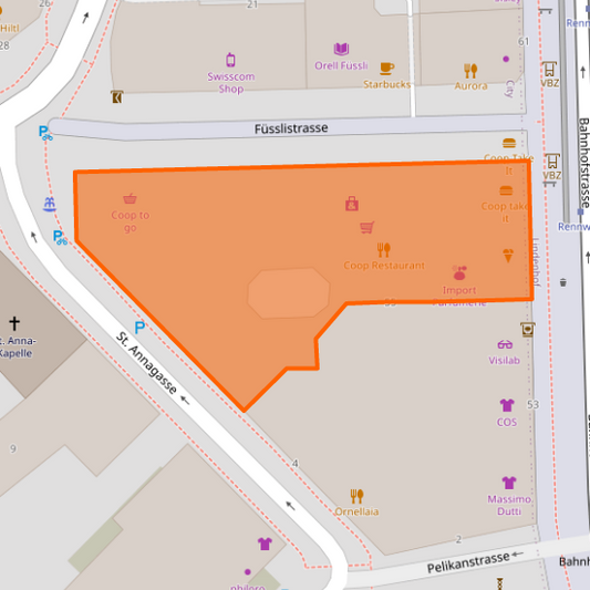 Bahnhofstrasse, Lindenhof, Kreis 1, Zurich, District Zurich, Zurich, CH-ZH, 8001, Switzerland