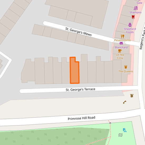 St. George's Terrace, London Borough of Camden, GB-CMD, London, Greater London, England, GB-ENG, NW1 8XD, United Kingdom