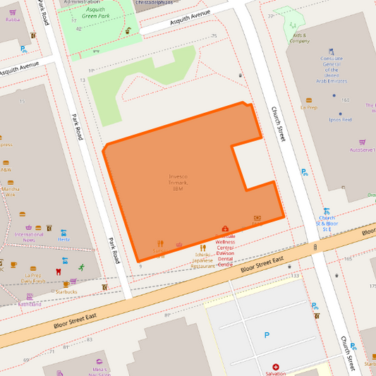 Bloor Street East, Yorkville, University—Rosedale, Toronto, Golden Horseshoe, Ontario, CA-ON, M4W 3R8, Canada