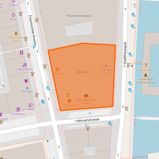 Fraumünsterstrasse, Lindenhof, Kreis 1, Zurich, District Zurich, Zurich, CH-ZH, 8001, Switzerland