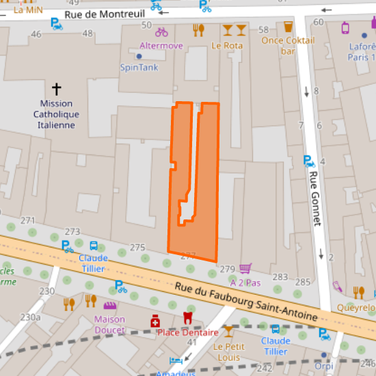 Rue du Faubourg Saint-Antoine, Quartier Sainte-Marguerite, 11th Arrondissement, Paris, Paris, FR-75, Ile-de-France, FR-IDF, Metropolitan France, 75011, France